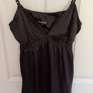 Darling Silk Polka dot mini dress